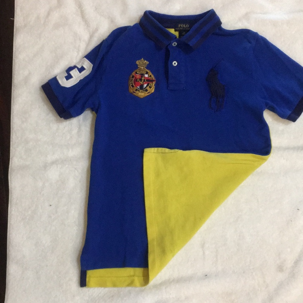 Boys medium polo shirt special edition